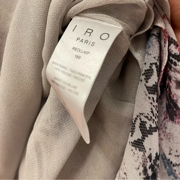 IRO PRINTED DRESS - Picture 8 of 15